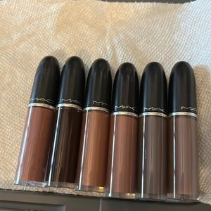 Lot of 3 Mac liquid lip color